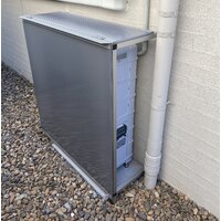 Universal Battery Cover (135cm Overall) 125cm H x 98cm W x 50cm D (Solar Ice White)