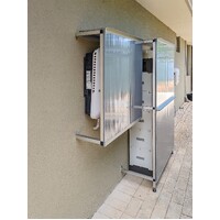 Universal Battery Cover 2 x 77cm (164cm overall) H x 98cm W x 50cm D